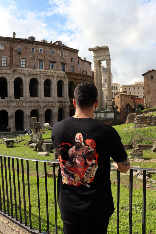 Camiseta Unissex Kratos