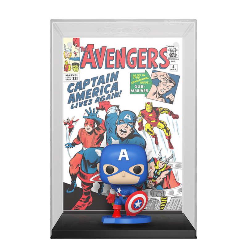 Funko Pop Comic Covers Marvel 27 Captain America