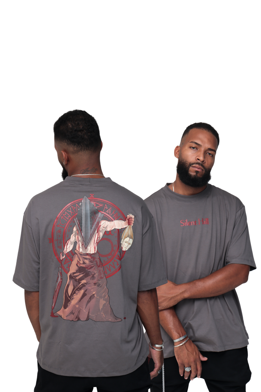 Camiseta Unissex Boxy Oversized Pyramid Head