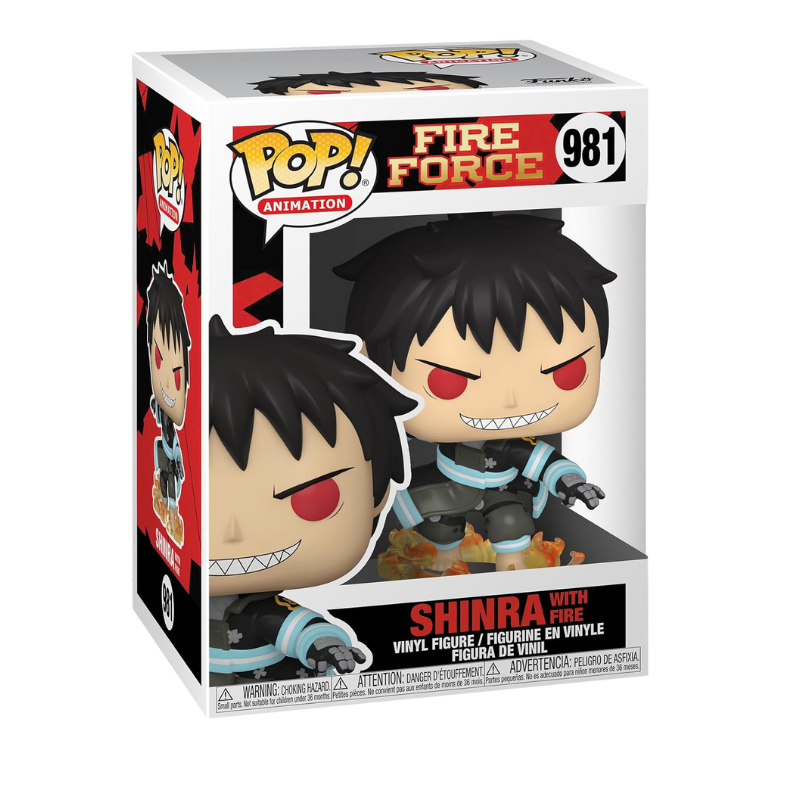 Funko Pop Fire Force - Shinra With Fire 981