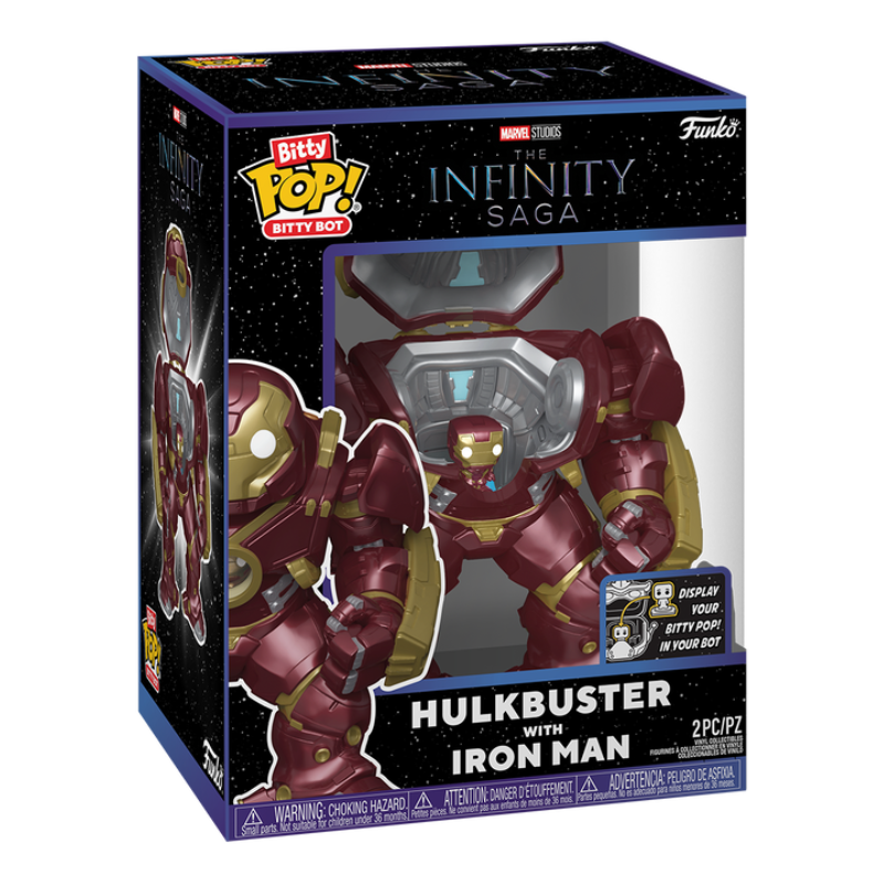 Funko Bitty Pop Marvel The Infinity Saga - Hulkbuster With Iron Man (83645)