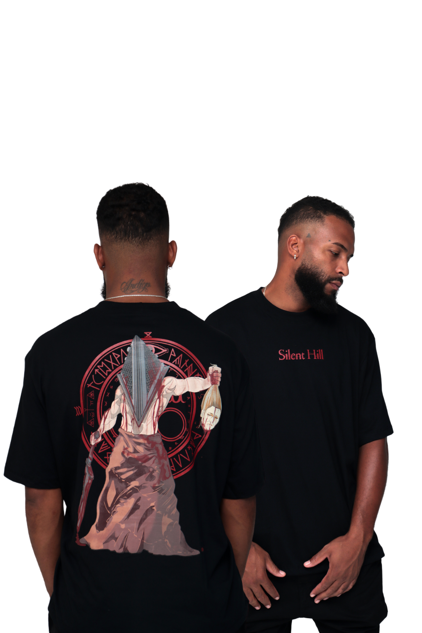 Camiseta Unissex Oversized Pyramid Head