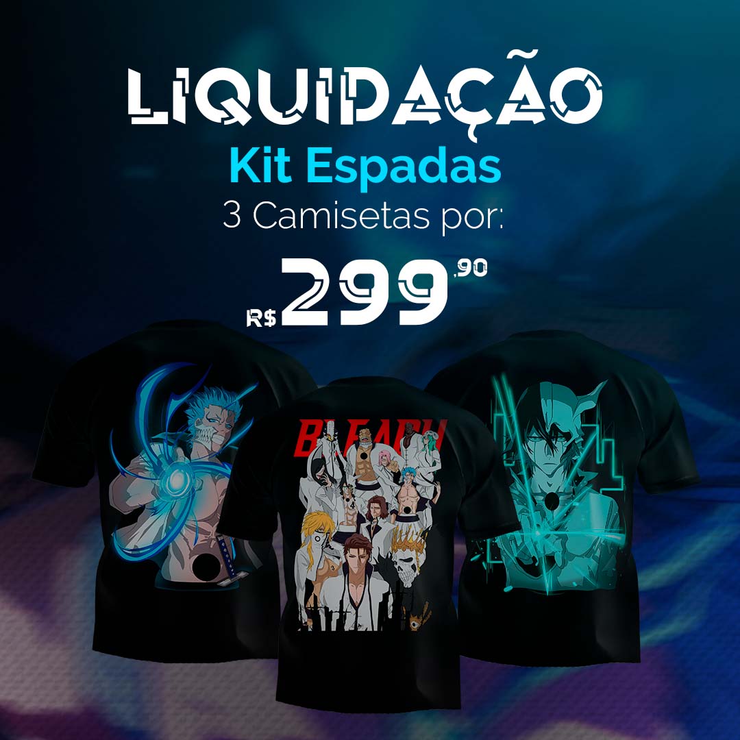(LIQUIDAÇÃO) Kit espadas - Espadas, Ulquiorra e Grimmjow