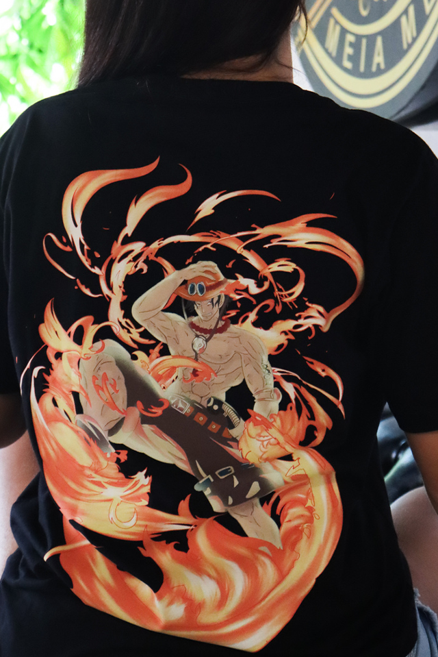 Camiseta Unissex Portgas D. Ace