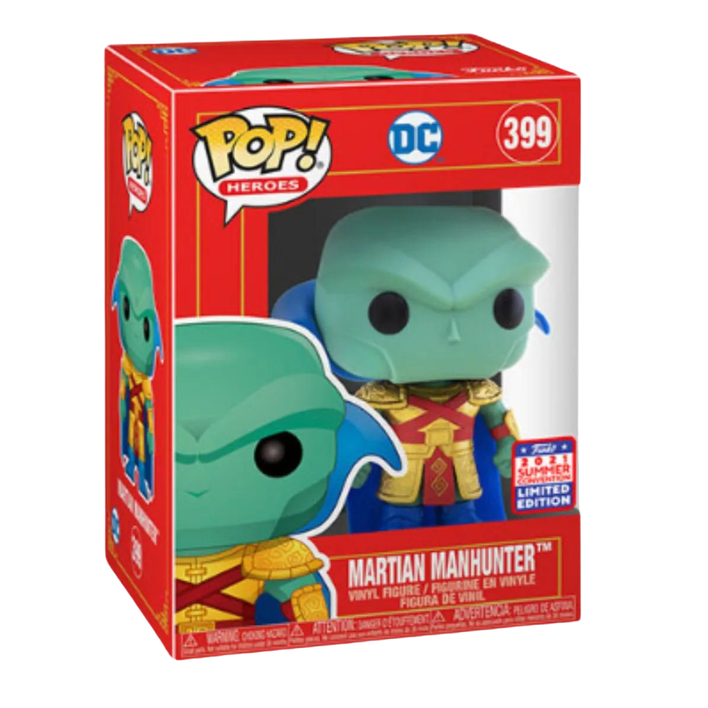 Funko Pop DC Imperial Palace Martian Manhunter 399 Exclusivo