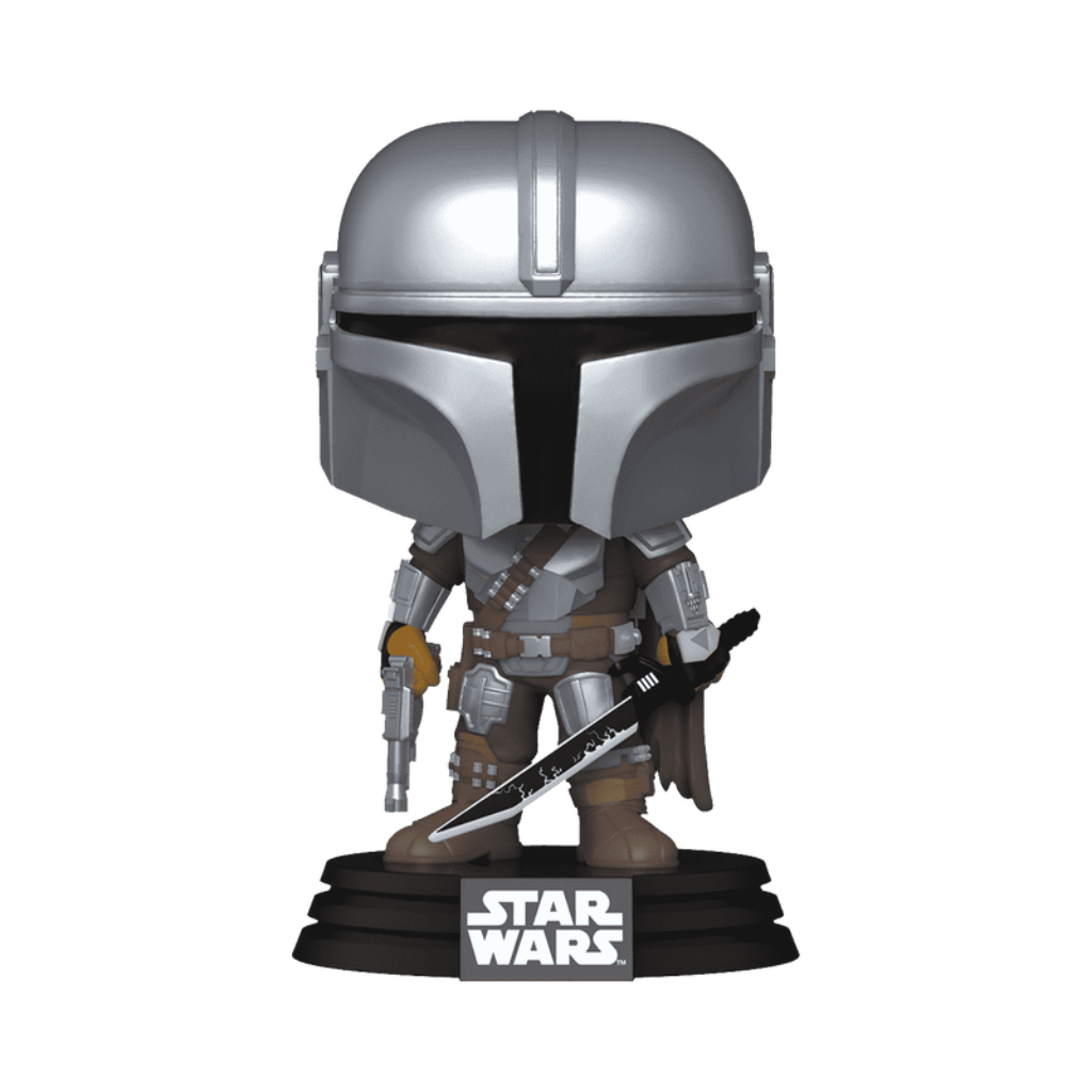 Funko Pop Star Wars The Mandalorian With Darksaber 663
