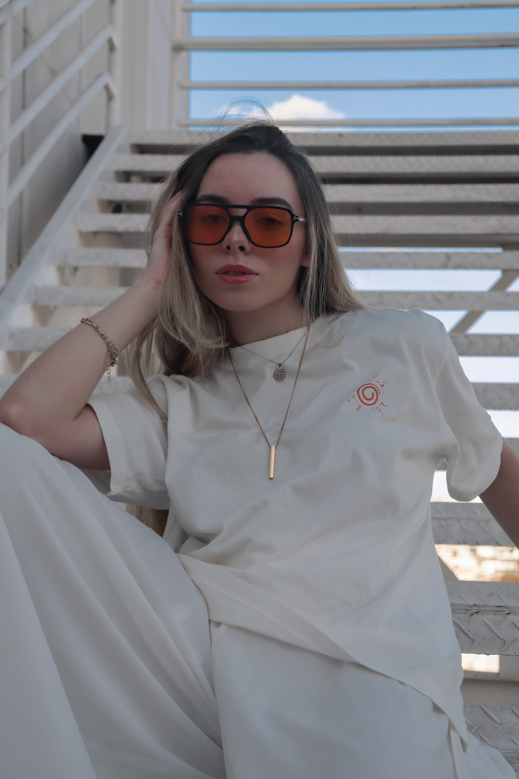 Camiseta Off White Unissex Oversized Kurama