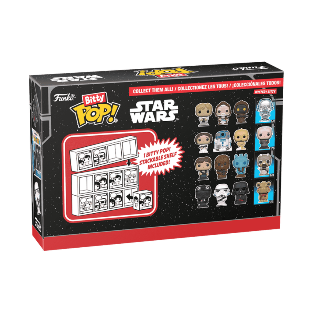 BITTY POP STAR WARS 4PACK SERIES 1