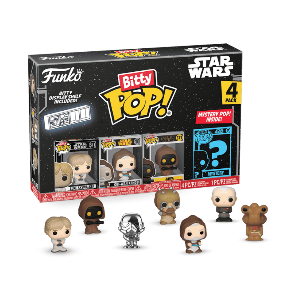 BITTY POP STAR WARS 4PACK SERIES 1