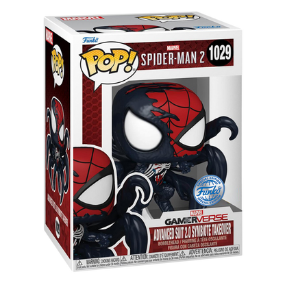 Funko Pop Advanced Suit 2.0 Symbiote Takeover - Special Edition #1029 Spider Man 2