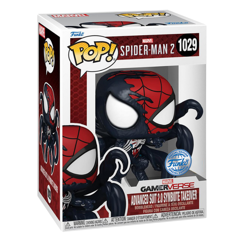 Funko Pop Advanced Suit 2.0 Symbiote Takeover - Special Edition #1029 Spider Man 2