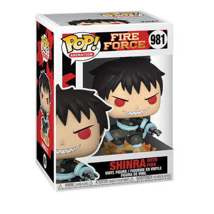 Funko Pop Fire Force - Shinra With Fire 981