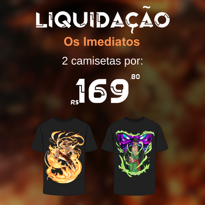 (LIQUIDAÇÃO) Os imediatos - Zoro e Ace