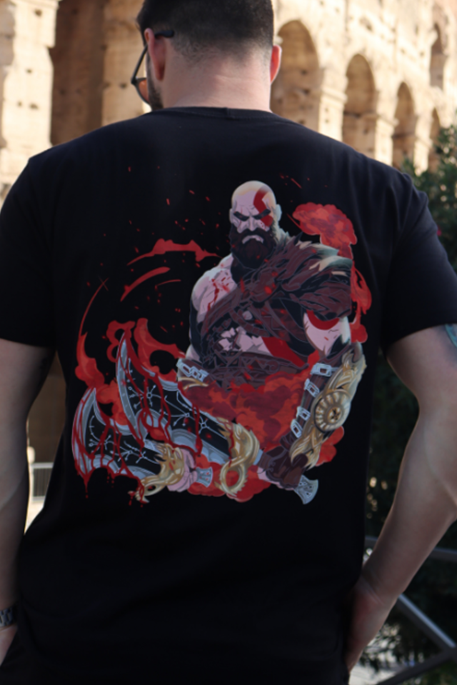 Camiseta Unissex Kratos