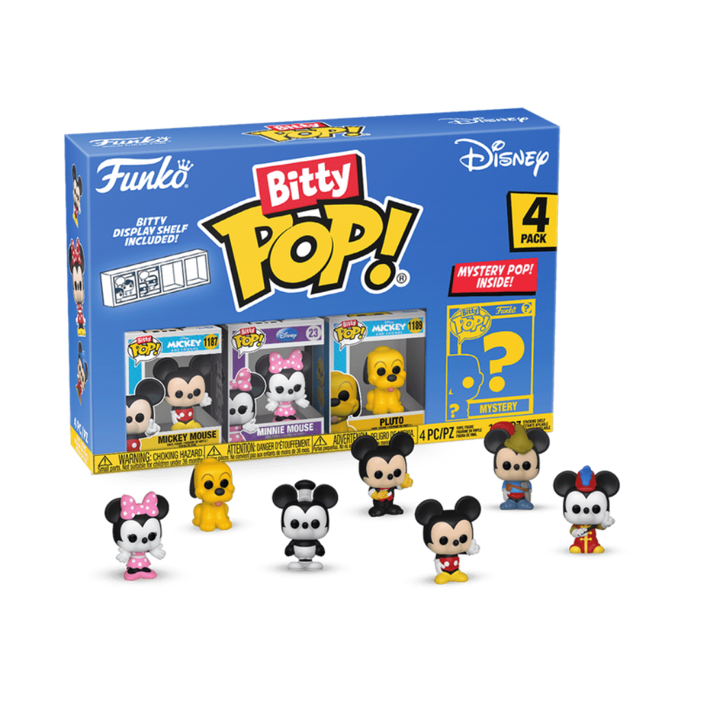 BITTY POP! DISNEY 4-PACK SERIES 1