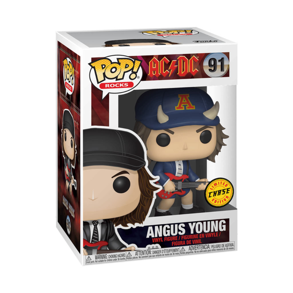 Funko Pop AC/DC Angus Young 91 - Chase