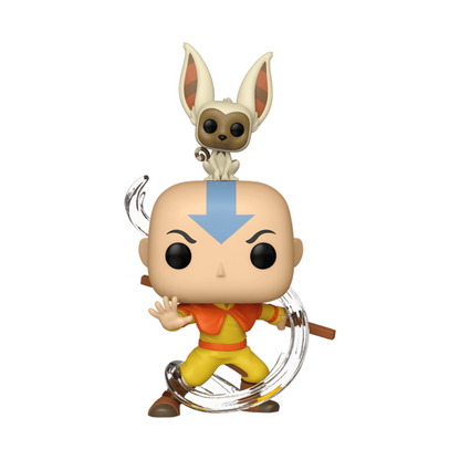 Funko Pop Avatar The Last Airbender Aang with Momo 534